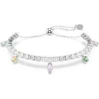 Swarovski Bracelet jaune / vert clair / lavande / argent