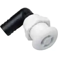 Nuova Rade Ventilateur Pour Coude De Réservoir 90 Blanc 60 x 40 mm Blanc 60 x 40 mm