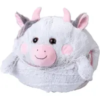 Noxxiez Coussin chauffe-mains - Doudou vache pour mains chaudes