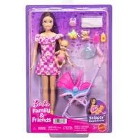 Barbie Skipper Babysitters Inc. JJB42, Poupée mannequin, Femmes, 3 ans/ans, Garçon/fille, 226 mm, Multicolore