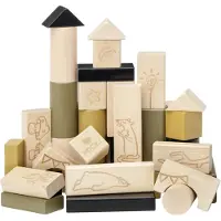 Micki Blocs de construction 40 pièces premium
