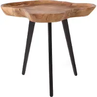 Beliani Table Basse De Salon Avec Un Plateau Difforme Elsa