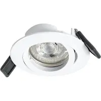 Osram 4099854444494 Plafonnier encastré avec ampoule GU10 incluse et système Twistlock 4.30 W 345 lm