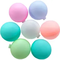 TRAVELLY Ballons d'eau réutilisables - Jouets d'eau - Magnétiques et auto-fermants - Silicone - Multicolore - Lot de 8 pièces