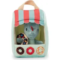 Lilliputiens - Stand de beignets Jouets en tissu pour enfants - jeu de rôle coloré
