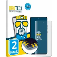 BROTECT Full-Screen Protection Mat (2 pcs, Motorola Moto G86), Téléphone portable : film de protection, Noir