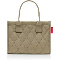 Reisenthel daily shopper XS rhombus olive, Marron, Vert