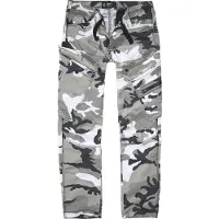 Brandit Pantalon cargo 'Adven' kaki / vert clair / vert foncé