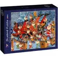 Bluebird Puzzle Puzzle Bluebird Prêt pour la Saison de Livraison de Noël – 12 pièces (Enfants)