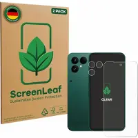 ScreenLeaf Film de protection d'écran, Protection d'écran Écologique, Clear, Anti-Rayures (2 pcs, Fairphone 6), Téléphone portable : film de protection, Transparent