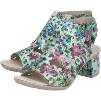Rieker Sandales bleu clair / menthe / violet / rose