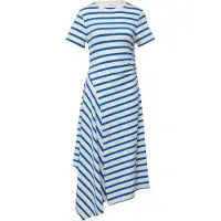 s.Oliver Robe bleu / blanc