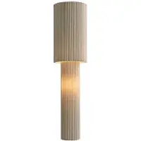 Eth Lampe de pied en lin Renate 140 cm