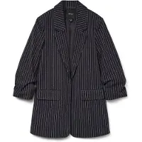 Vero Moda Blazer 'VMFryd' anthracite / blanc