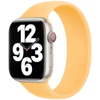 Apple Bracelet solo en silicone pour Watch | 38/40/41/42 mm - Taille 1 - Sunglow