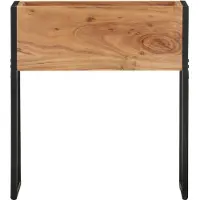 vidaXL Bac à plantes 60x20x68 cm bois massif acacia