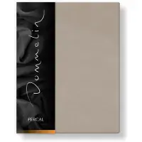 Dommelin Drap-housse Dommelin Kaki (Percale 200TC)-180 x 200 cm