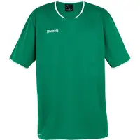 Spalding Move Shooting Shirt S/S Kinder lagune/weiss 140