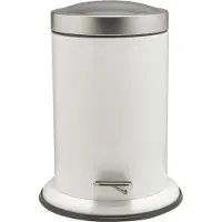 Sealskin Poubelle à Pédale Acero Blanc 3L