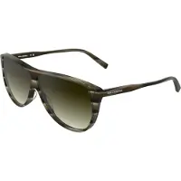 Karl Lagerfeld Lunettes de Soleil - - KL6227S - Aviator - Acétate - Beige rayé (Striped khaki)