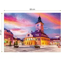 Roovi Puzzle Place du Conseil de Brasov, Centre Historique - 1000 pièces