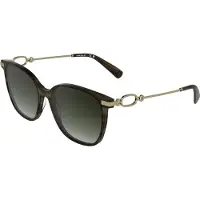 Longchamp Lunettes de Soleil LO805S 55/16/140 Striped brown Acetate WOMAN LO805S