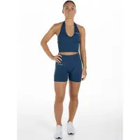 Divina Pantalon de sport 'Sleek' bleu marine / blanc