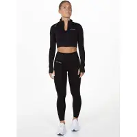 Divina Veste de sport 'Valens' noir / blanc naturel