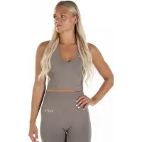 Divina Soutien-gorge de sport 'Sleek' beige foncé