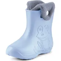 Ladeheid Eva Enfants Garçons Filles Bottes de pluie fourrées LA-CA-04 (Bleu clair, 34/35 EU)