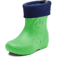 Ladeheid Bottes en caoutchouc ultra-légères pour enfants Thermo avec doublure LA-CA-Panda249 (vert, 22/23)