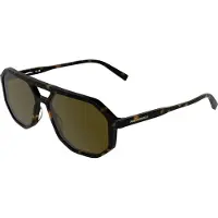Karl Lagerfeld Lunettes de soleil - - KL6226S - Dark havana - Aviator - Acétate 58 mm