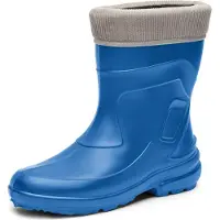 Ladeheid Bottes de caoutchouc Thermo Eva pour femmes LA-800-2017 (bleuet/gris, 42)