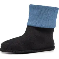 Ladeheid Enfants Bottes de Caoutchouc Chaussettes de Bottes Chaussettes Chauffantes pour Bottes de Pluie LA-CA-10 LA-CA-11(Bleu, 22/23)