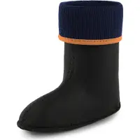Ladeheid - Chaussettes chaudes pour bottes en caoutchouc, filles et garçons, KL058 (orange, taille 29 EU)