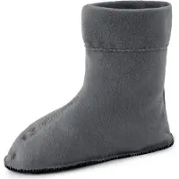Ladeheid Enfants Chaussettes Chauffantes pour Bottes de Caoutchouc LA-CA-01 LA-CA-03 LA-CA-04(Gris Foncé, 24/25)
