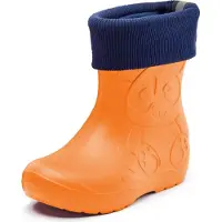 Ladeheid Bottes en caoutchouc ultra-légères pour enfants Thermo avec doublure LA-CA-Panda249 (orange (151c), 32/33)