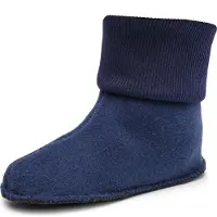 Ladeheid Enfants Bottes de Caoutchouc Chaussettes Intérieures Chaussettes Chauffantes pour Bottes de Pluie LA-CA-10 LA-CA-11(Bleu Marine, 30/31)