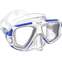 Mares Edge Eco Box Diving Mask Blanc,Bleu