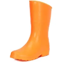 Ladeheid Bottes de pluie légères en caoutchouc Eva pour femmes de la marque (orange, taille 36 EU)