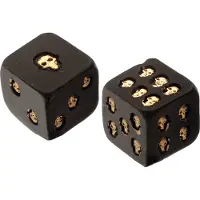 Puckator Cube tête de mort, set de 2