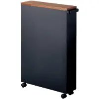 Yamazaki Etagère mobile pour sanitaires 4307, noir