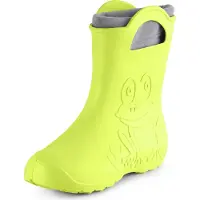 Ladeheid Femmes plumeuses Eva Bottes de pluie fourrées LA-CA-12 (Citron vert, 38/39 UE)