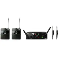 AKG WMS40 Mini Dual Wireless Instrument System ISM 2/3