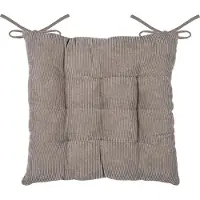 Lovely Casa Galette De Chaise Dandy Taupe Confort Et élégance Pour Chaises -