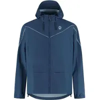 Rogelli Hommes, Veste de cyclisme, ESSENTIAL rain jacket no 2XL (XXL), Noir, XXL
