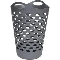 Five Panierà Linge Souple Gris 60 L - 43 x 44 x 66 cm