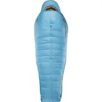 Therm-A-Rest - Sac de couchage confortable en duvet naturel - Boost 650 20F/-6C Morning Blue en Nylon - Taille Regular - Bleu