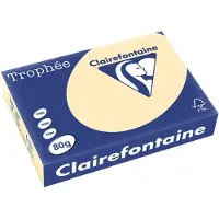 Clairefontaine Trophée - Chamois - A4 (210 x 297 mm) - 80 g/m² - 500 feuille(s) papier teinté
