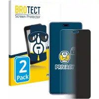 BROTECT Protection Anti-Espion (2 pcs, Nova), Téléphone portable : film de protection, Transparent